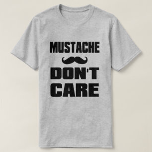 T-shirt Prise en charge de la moustache
