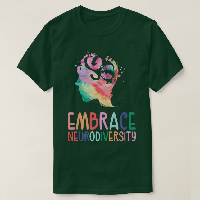 T-shirt Prise en charge de la Sensibilisation sur l'autism (Design devant)