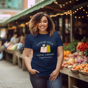 T-shirt Prise en charge de votre bibliothèque locale perso