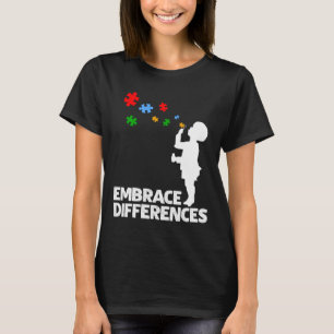 T-shirt Prise en charge des différences Jour de Sensibilis