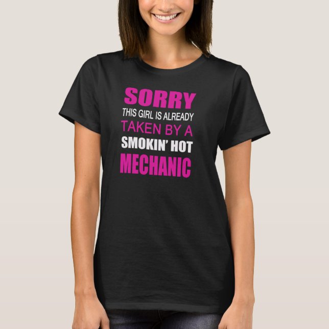T-shirt Prise Par Un Mécanicien (Devant)