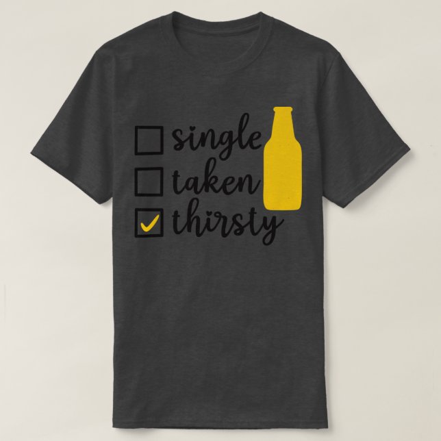 T-shirt Prise simple Soif 1 (Design devant)