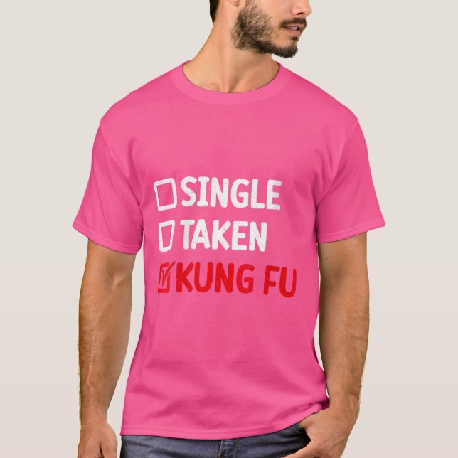T-shirt Prise unique Kung Fu (Devant)