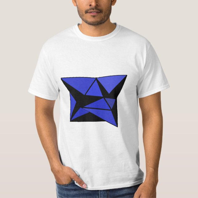 T-shirt Prisme Abstraite (Devant)
