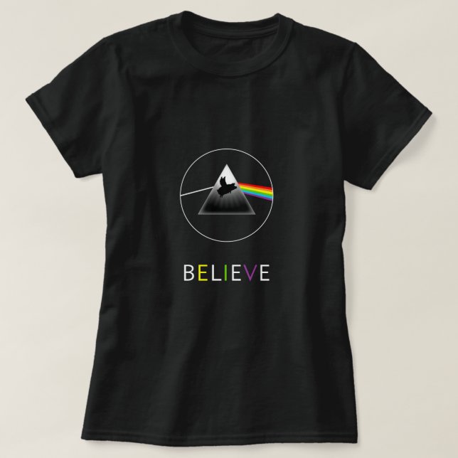 T-shirt Prisme de porc de Croire-Vol (Design devant)