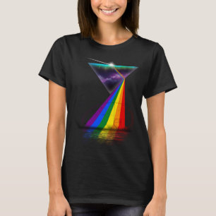 T-shirt Prisme rétro vintage Le ratio d'or