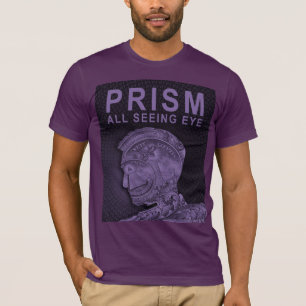T-shirt PRISME - tout l'oeil voyant - pourpre