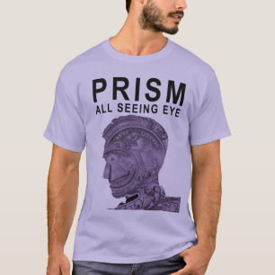 T-shirt PRISME - tout l'oeil voyant - violette
