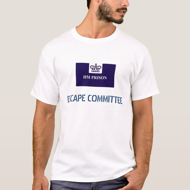 T-shirt Prison, COMITÉ d'ÉVASION (Devant)