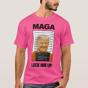 T-shirt Prison Donald Trump Mugshot Moron 45