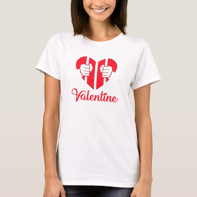 T-shirt Prison Valentine (Devant)