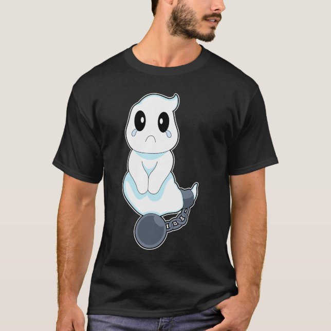 T-shirt Prisonnier de Ghost Halloween (Devant)