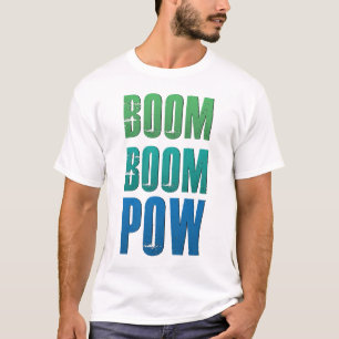 T-shirt Prisonnier de guerre de boom de boom