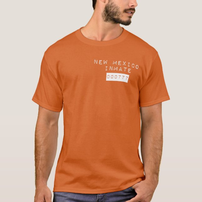 T-shirt Prisonnier d'État du Nouveau-Mexique 000777 Prison (Devant)