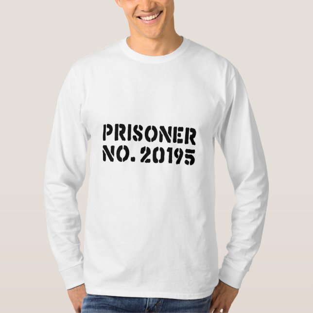 T-shirt Prisonnier no 20195 (Devant)