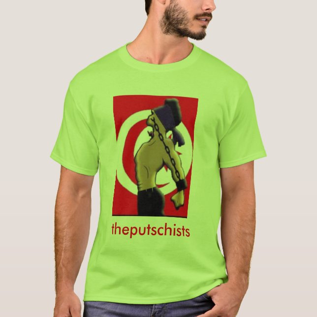 T-shirt prisonniers, theputschists (Devant)
