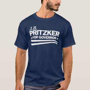 T-shirt PRITZKER - JB Pritzker pour gouverneur