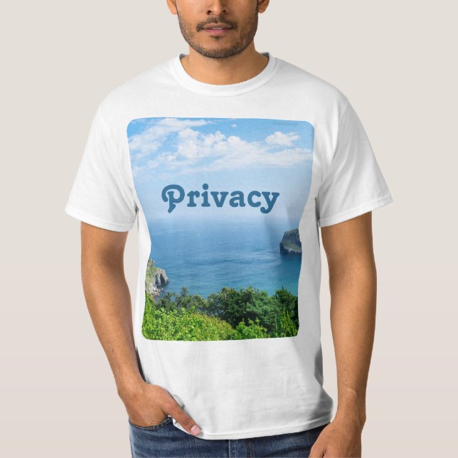 T-shirt — Privacy (Devant)
