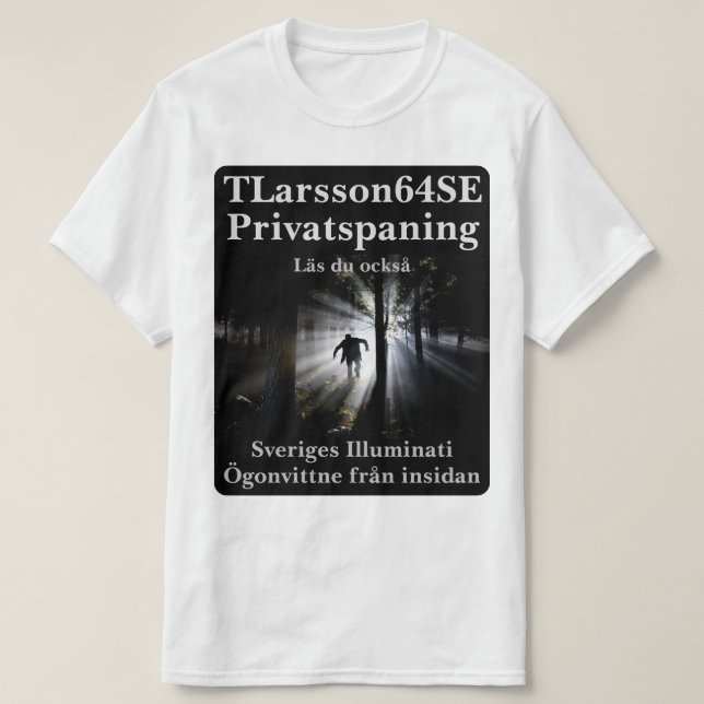 T-shirt — Privatspaning (Design devant)
