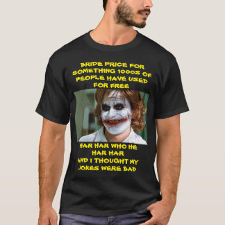T-SHIRT PRIX DE LA MARIÉE POUR QUELQUE CHOSE 1000S