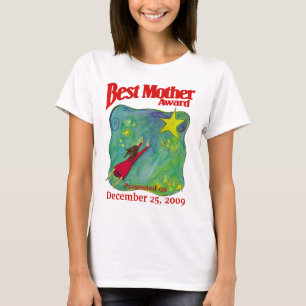 T-shirt Prix de la mère pour l'anniversaire de la mère/Noë