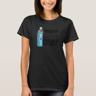 T-shirt Prix du gaz Recherché pour papa