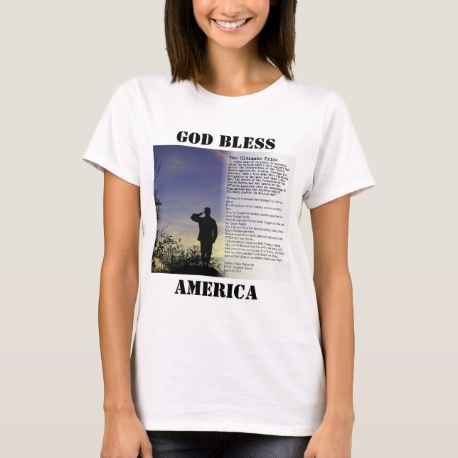 T-shirt Prix ultime militaire (Devant)