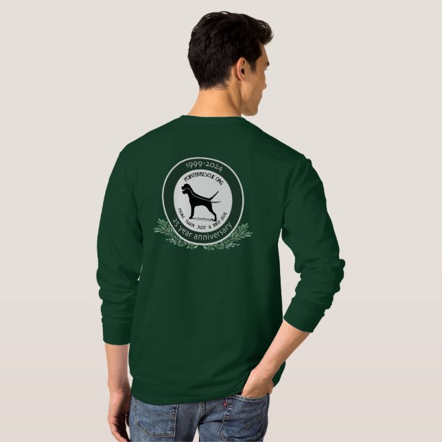 T-shirt PRO 25e anniversaire homme à manches longu (Dos entier)