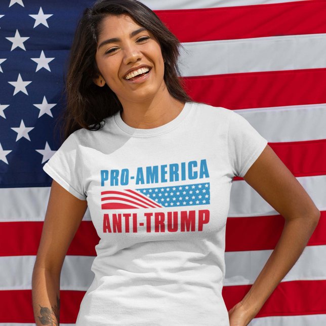 T-shirt Pro-America Anti-Trump (Créateur téléchargé)