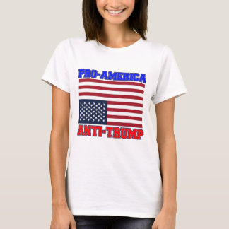 T-shirt Pro-Américain Anti-Trump