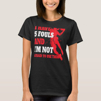 T-shirt Pro Basketball Player Streetball Bball Hoop