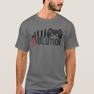 T-shirt Pro Best Video Gamer Gaming Evolution Console PC P