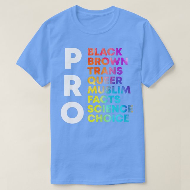 T-shirt Pro Black Brown Trans Queer Science Science Gay Eq (Design devant)