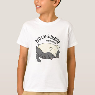 T-shirt Pro-chat-stinator Funny Fat Cat Pun