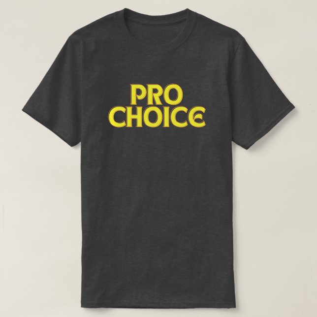 T-shirt Pro Choice Abortion Rights (Design devant)