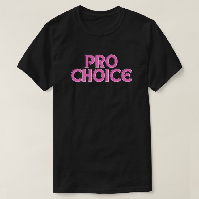 T-shirt Pro Choice Abortion Rights (Design devant)