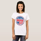 T-shirt Pro Choice est la liberté patriotique des femmes a (Devant entier)