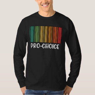 T-shirt Pro Choice Rainbow Feminist Rights
