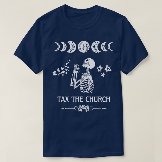 T-shirt Pro Choice Ta L'Église Droits Des Femmes Féminisme (Design devant)