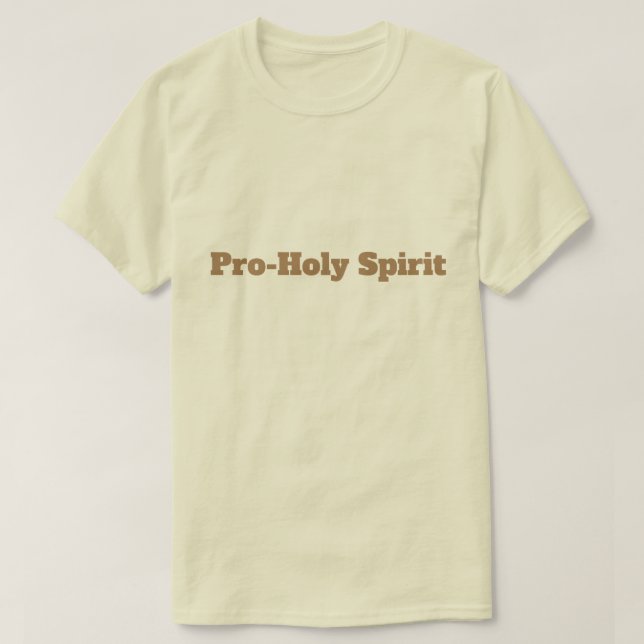 T-shirt Pro-Esprit-Saint (Design devant)