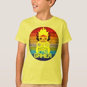 T-SHIRT PRO GAMER - JEU NERD