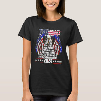 T-shirt Pro God Anti-avortement Po Jobs Pro Israel Pro 202