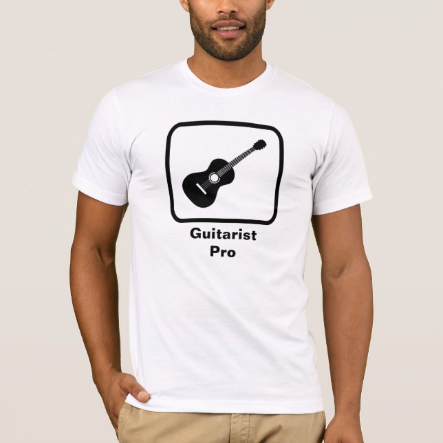 T-shirt Pro guitariste (Devant)