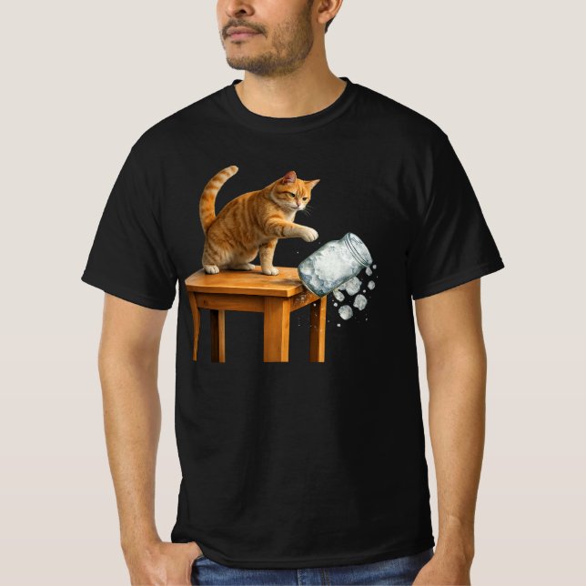T-shirt  Pro Immigration Cat , Abolish ICE Tee , chinga la (Devant)
