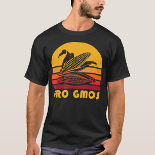 T-shirt Pro OGM Maïs Génétiquement Modifié Génie Crop