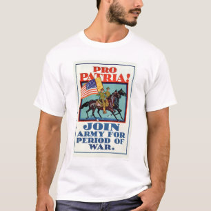 T-shirt Pro Patria !  Joignez l'armée (US02096A)