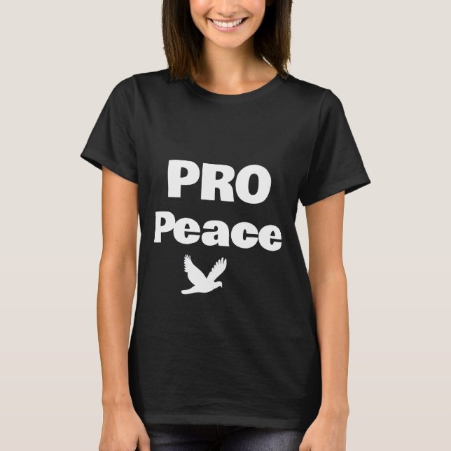T-shirt Pro Peace (Devant)