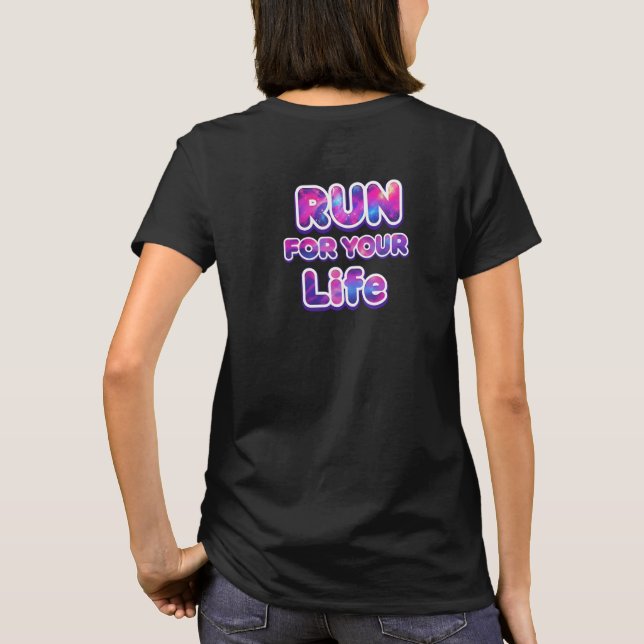 T-shirt Pro Running Motivation (Dos)