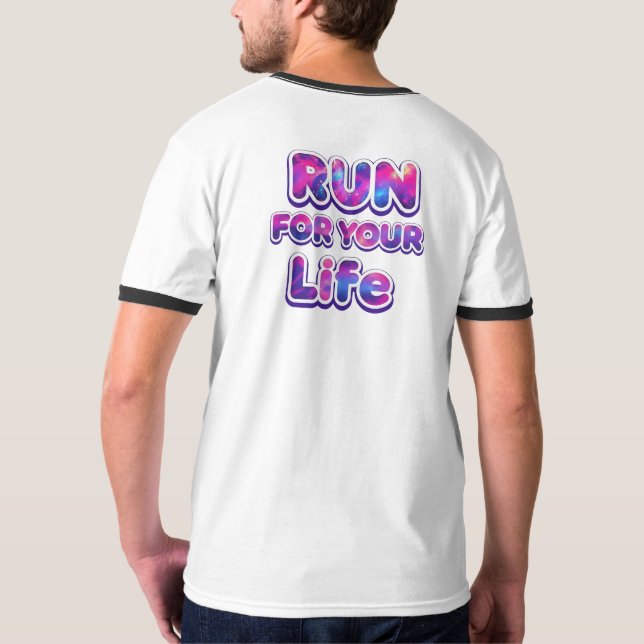 T-shirt Pro Running Motivation (Dos)