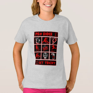 T-shirt Pro Scooter Free Rider Traces